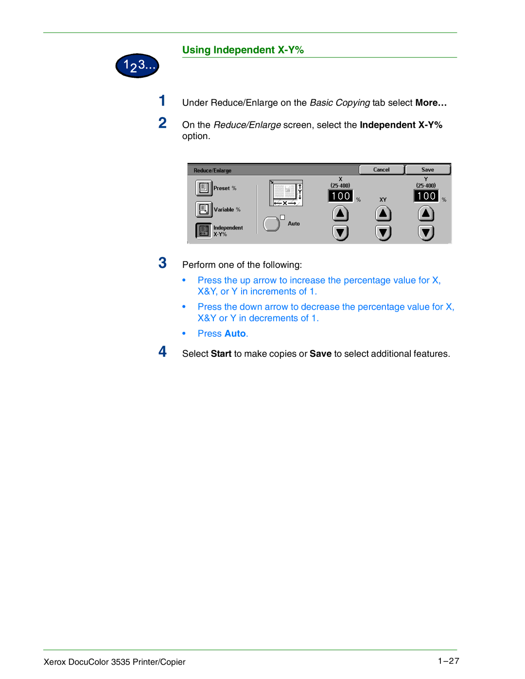 Xerox manual Xerox DocuColor 3535 Printer/Copier 