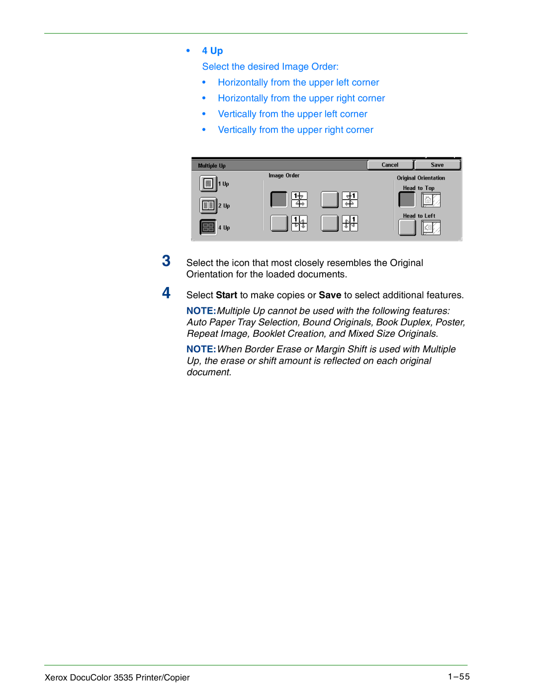 Xerox manual Xerox DocuColor 3535 Printer/Copier 