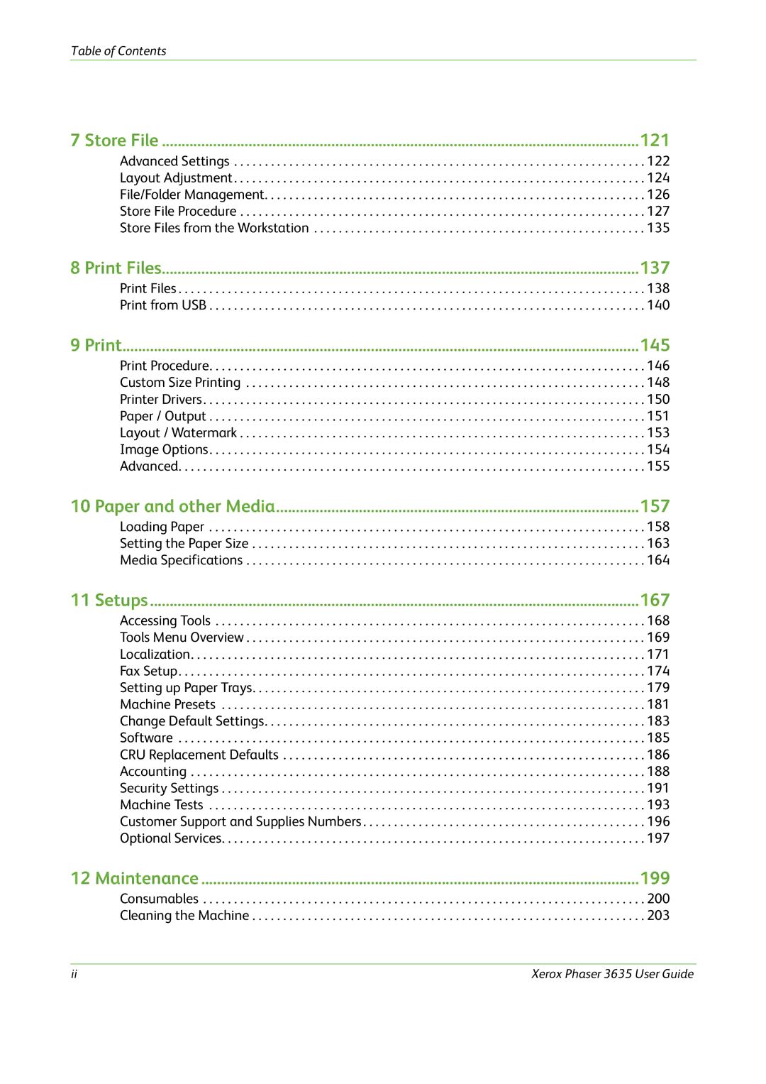 Xerox 3635 manual 137 