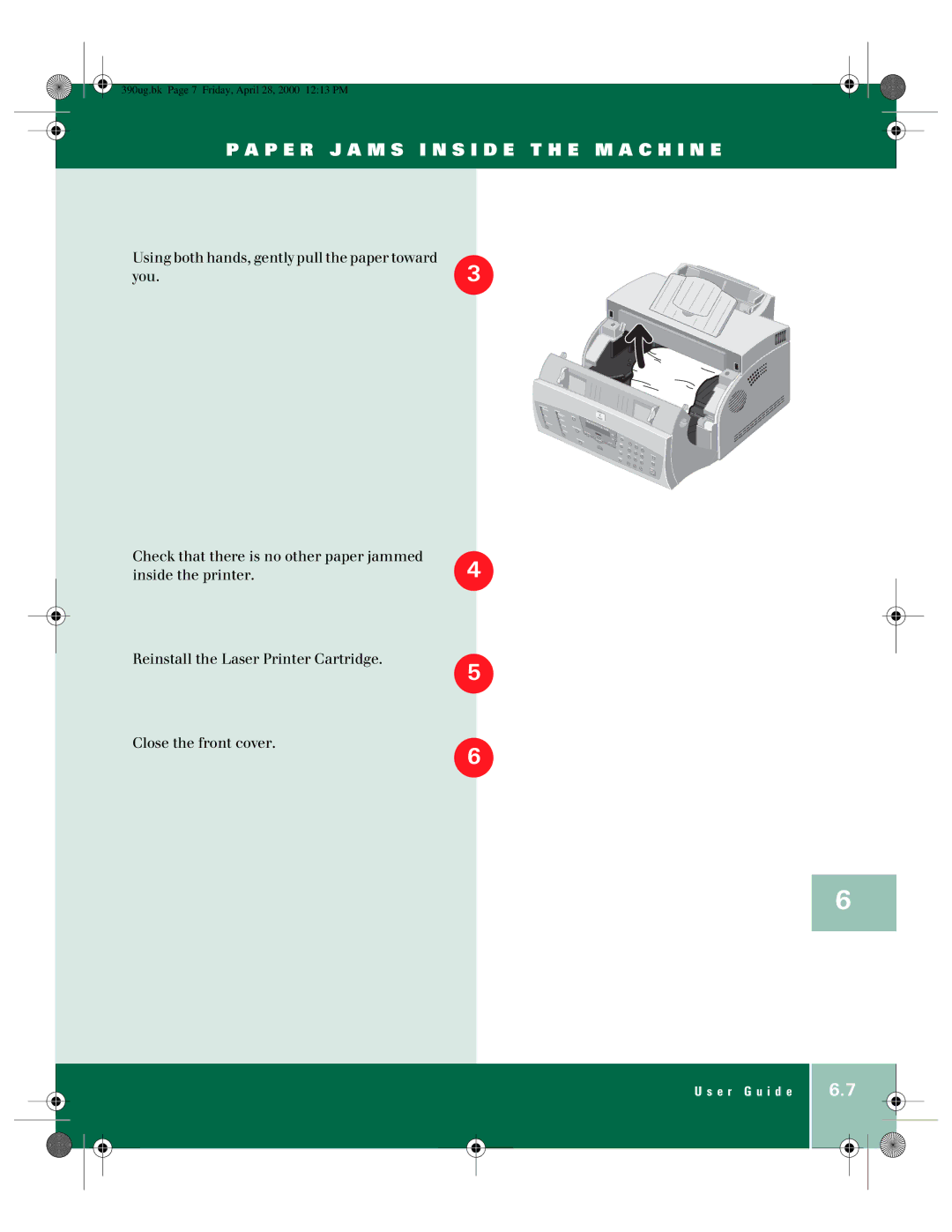 Xerox manual 390ug.bk Page 7 Friday, April 28, 2000 1213 PM 