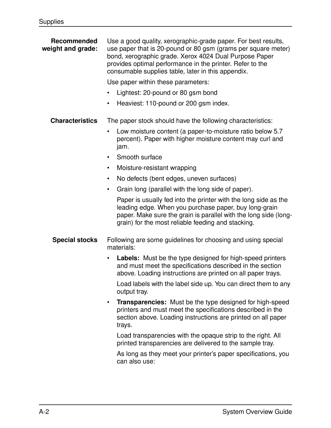 Xerox 4090, 4050 manual 