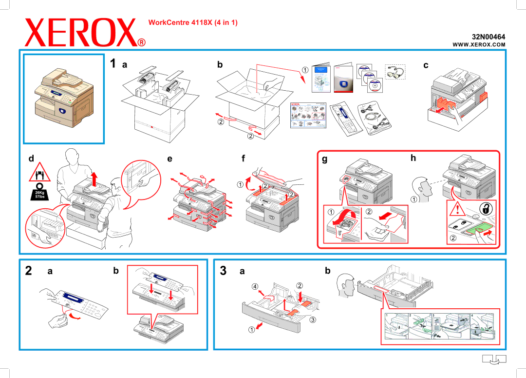 Xerox 4118X manual 