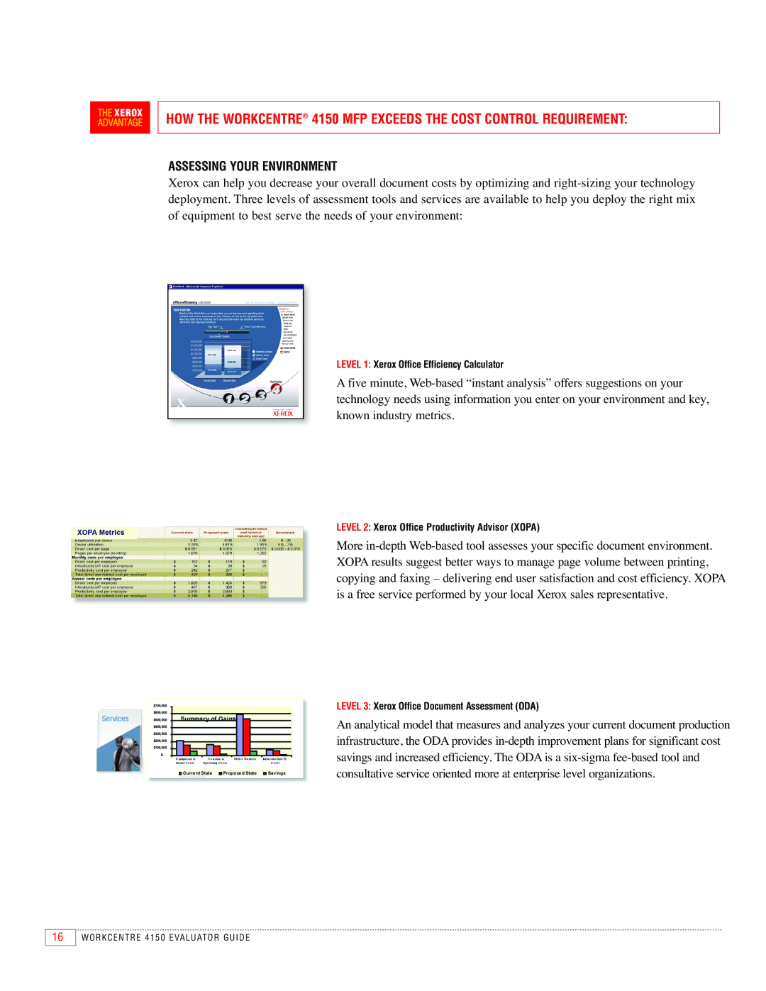 Xerox 4150 manual Assessing Your Environment 