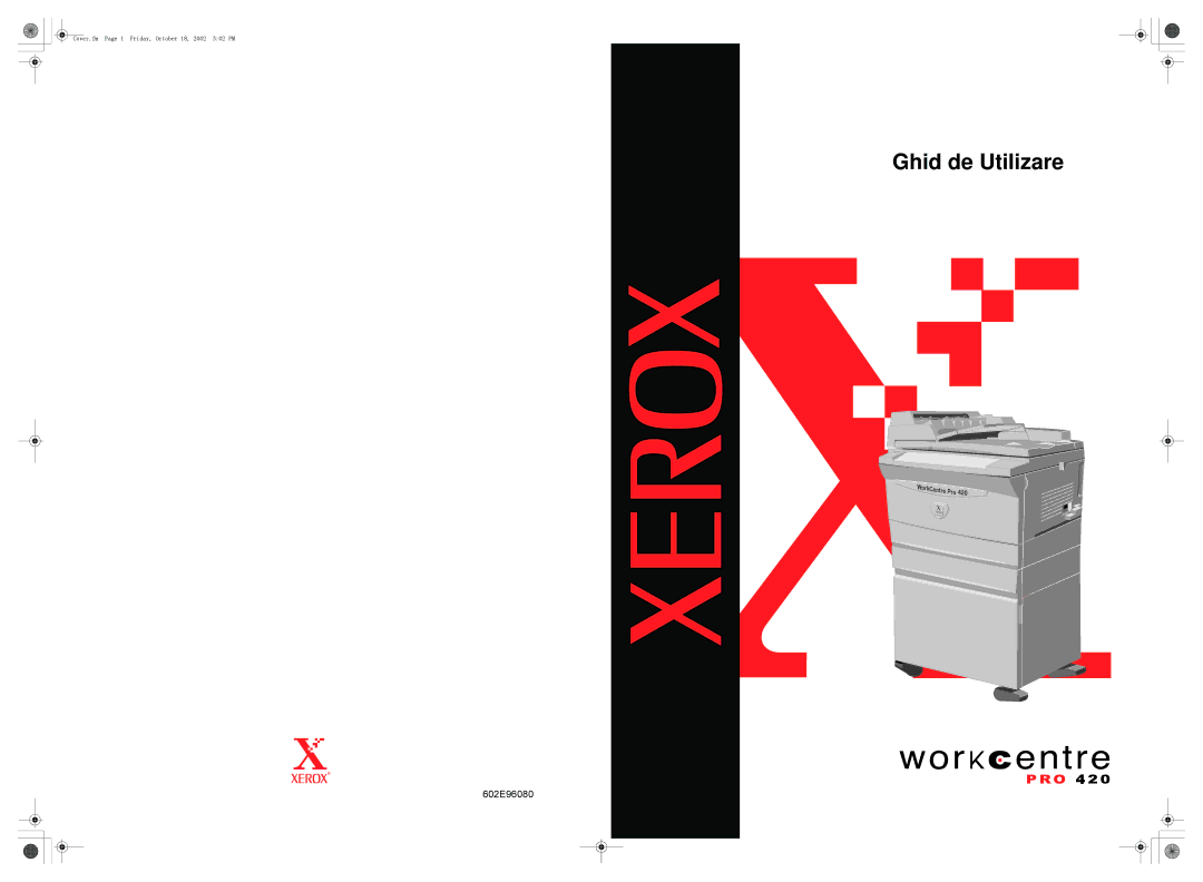 Xerox 420 manual Ghid de Utilizare 