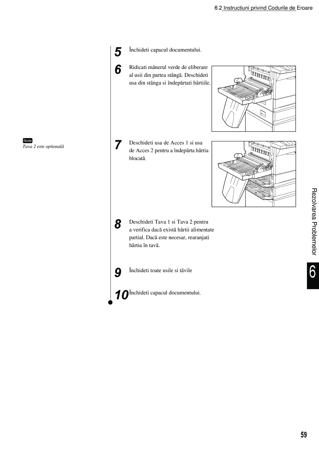 Xerox 420 manual Verifica dacã existã hârtii alimentate 