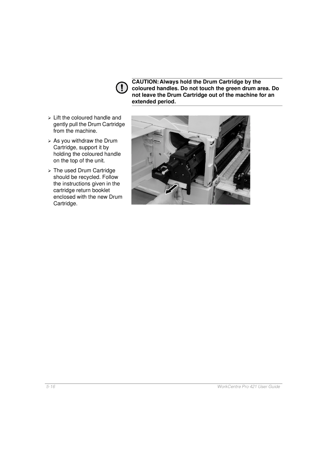 Xerox manual WorkCentre Pro 421 User Guide 