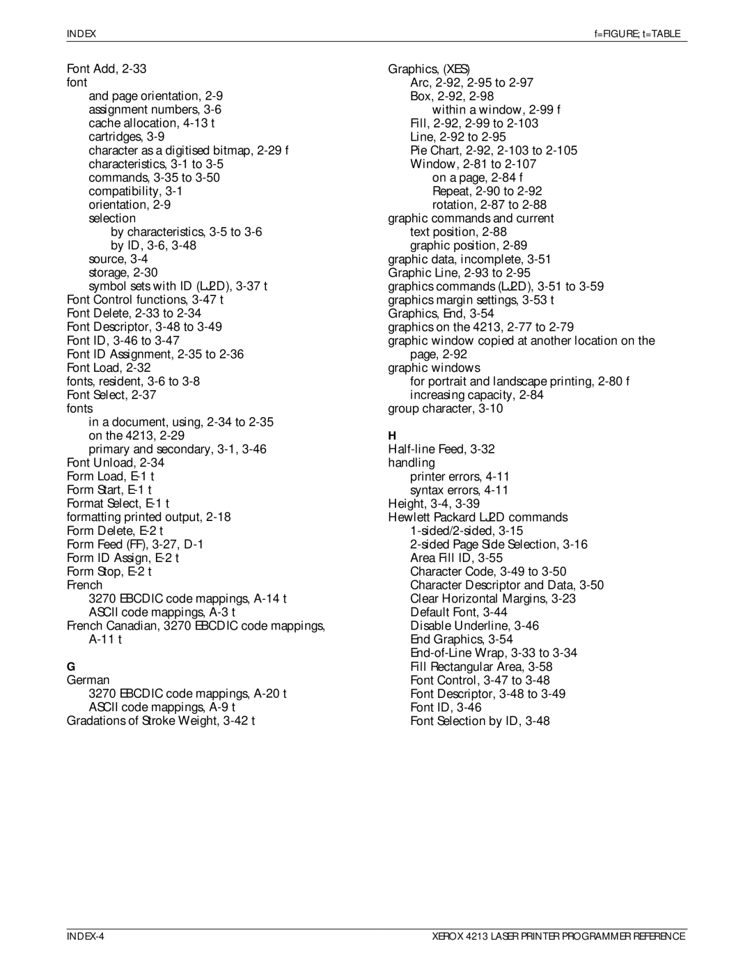 Xerox 4213 manual German 