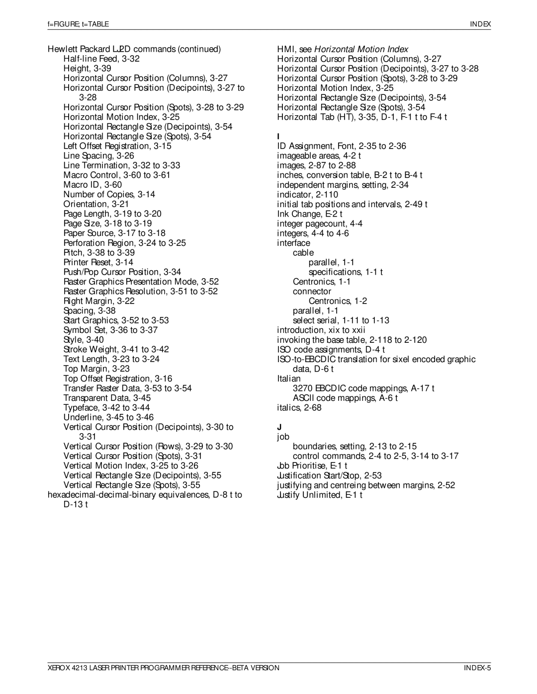 Xerox 4213 manual Job 