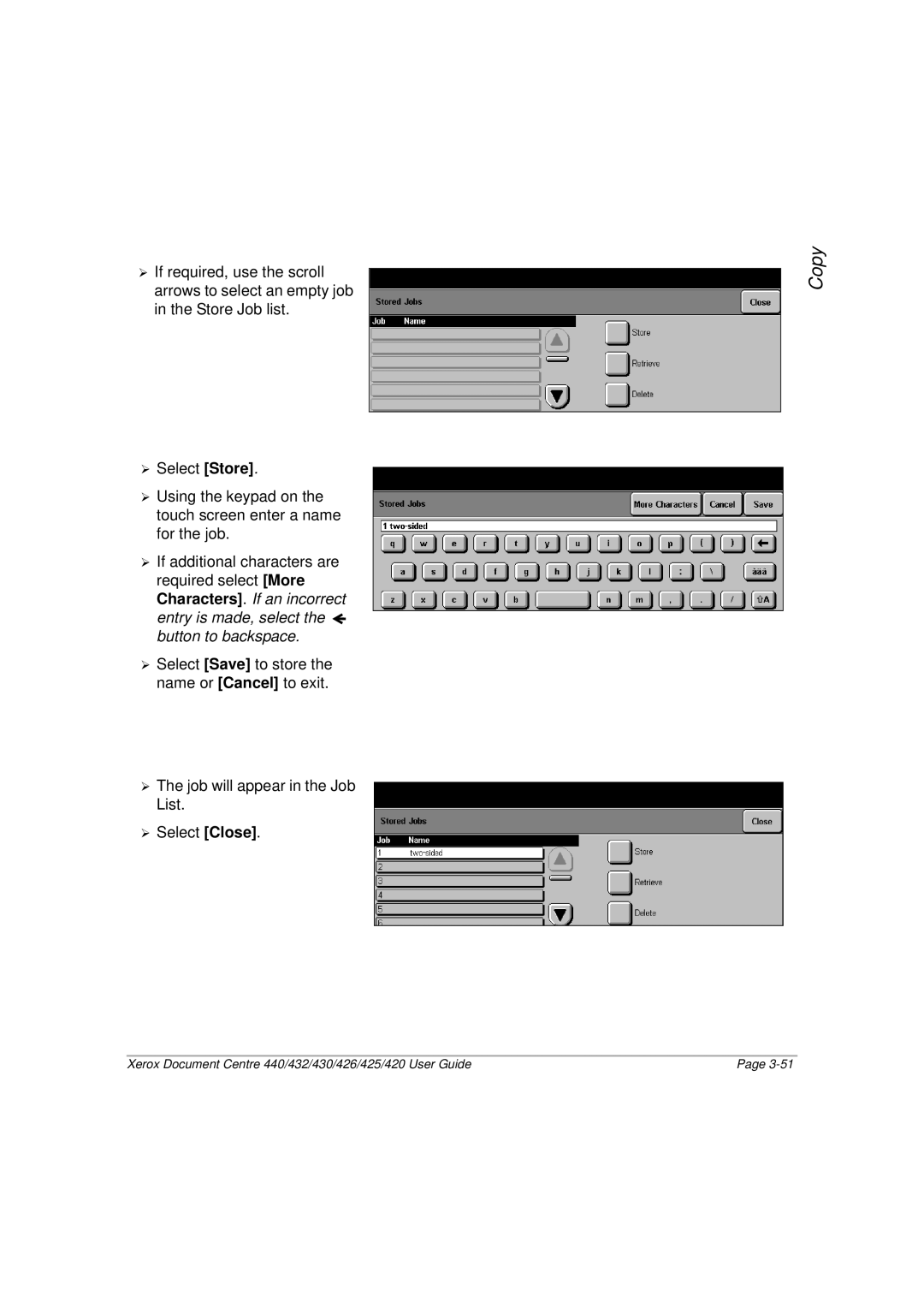 Xerox 426, 440, 432, 430, 425, 420 manual Copy 