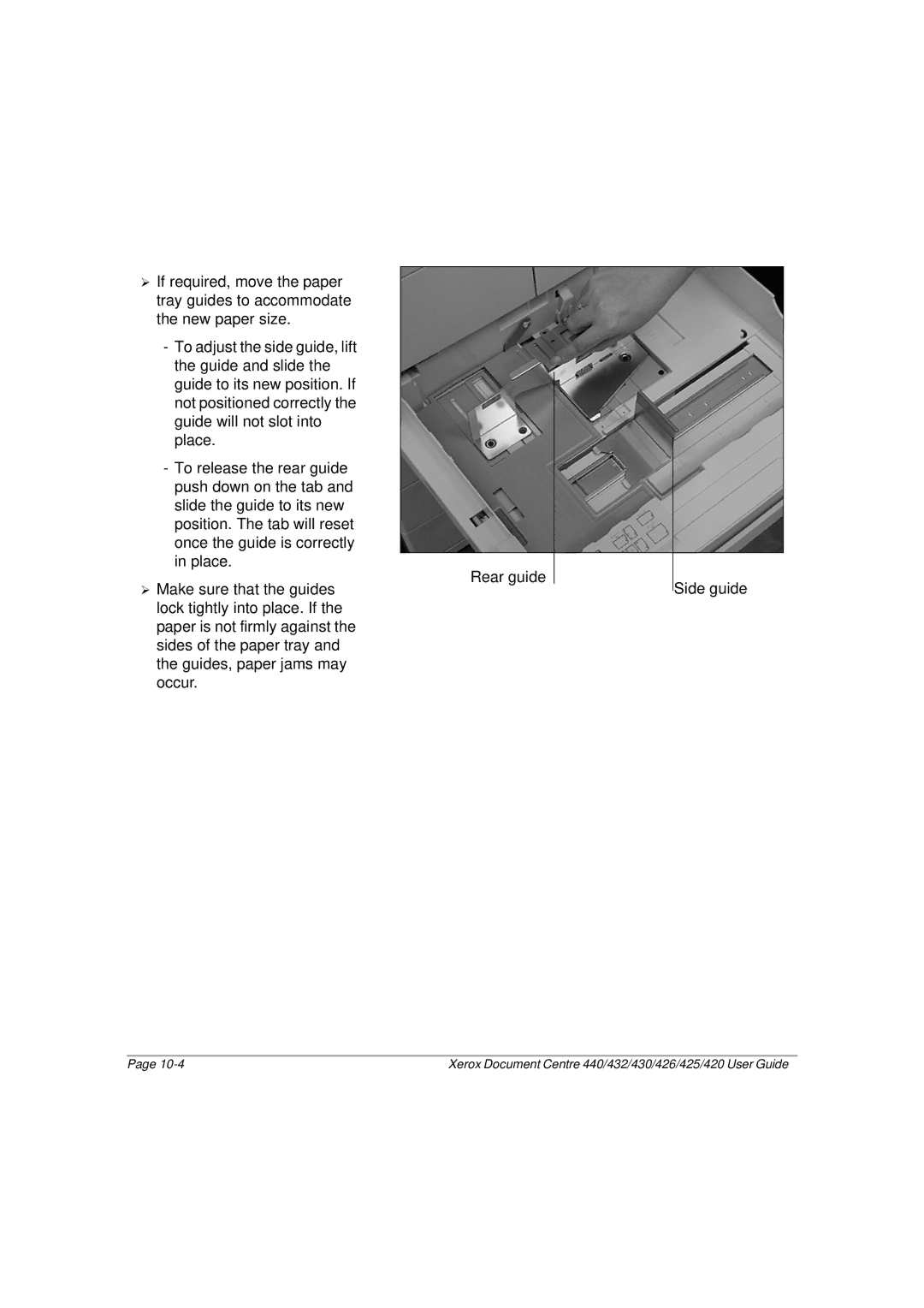 Xerox manual Xerox Document Centre 440/432/430/426/425/420 User Guide 