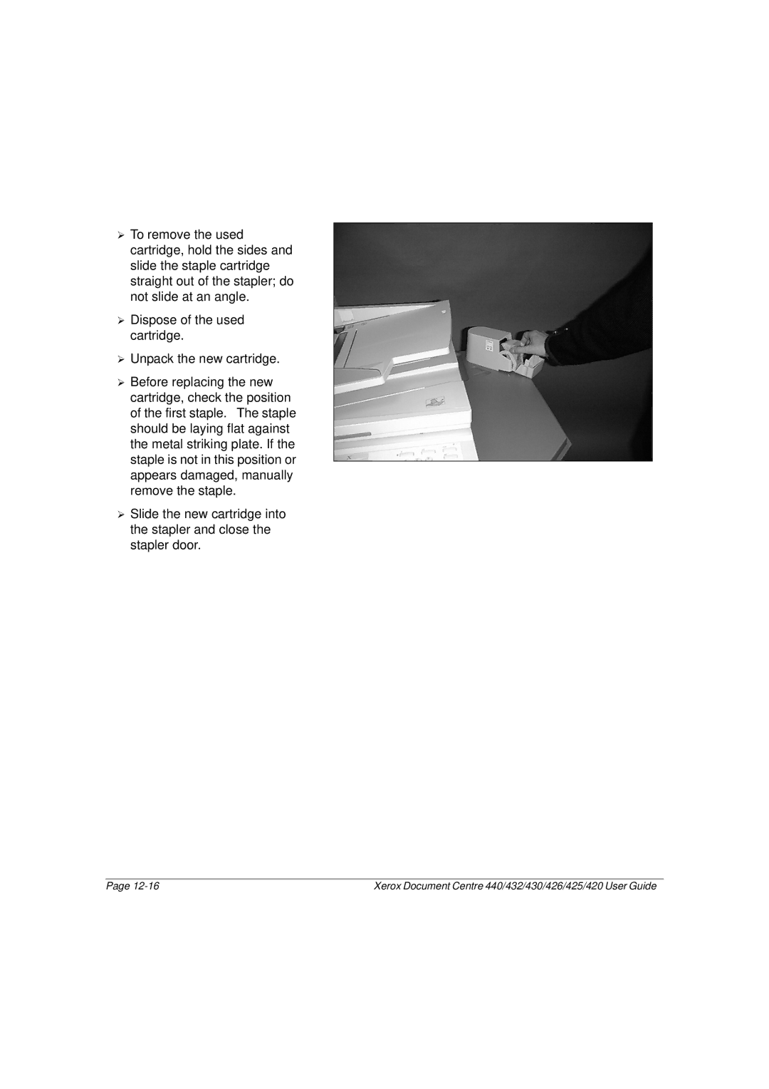 Xerox manual Xerox Document Centre 440/432/430/426/425/420 User Guide 