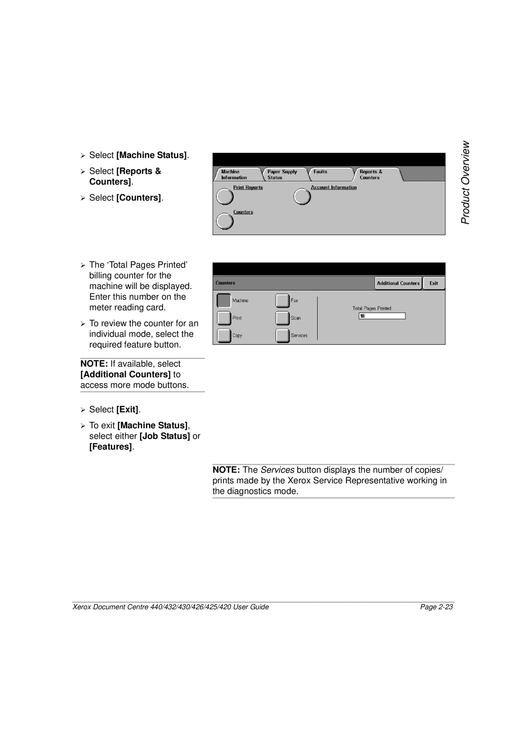 Xerox 432, 440, 430, 426, 425, 420 manual Product Overview 