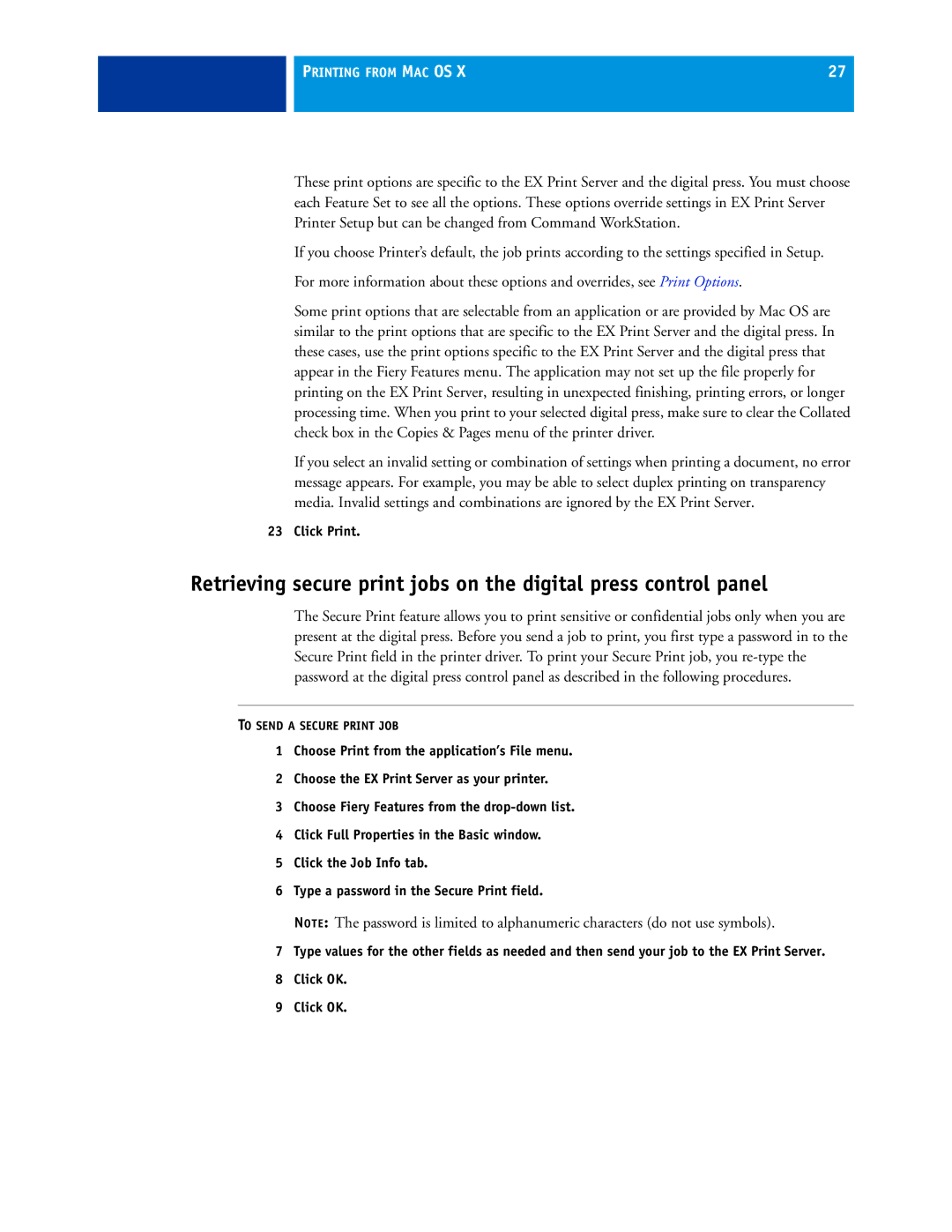 Xerox 45069888 manual Click Print 