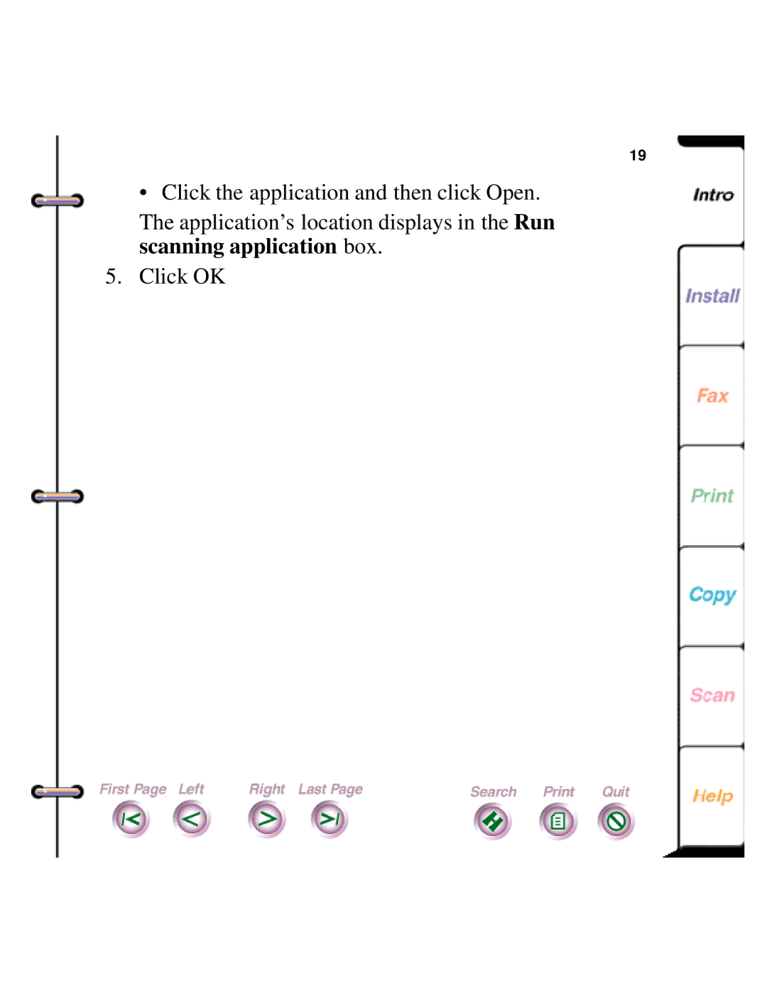 Xerox 450c manual Click the application and then click Open 