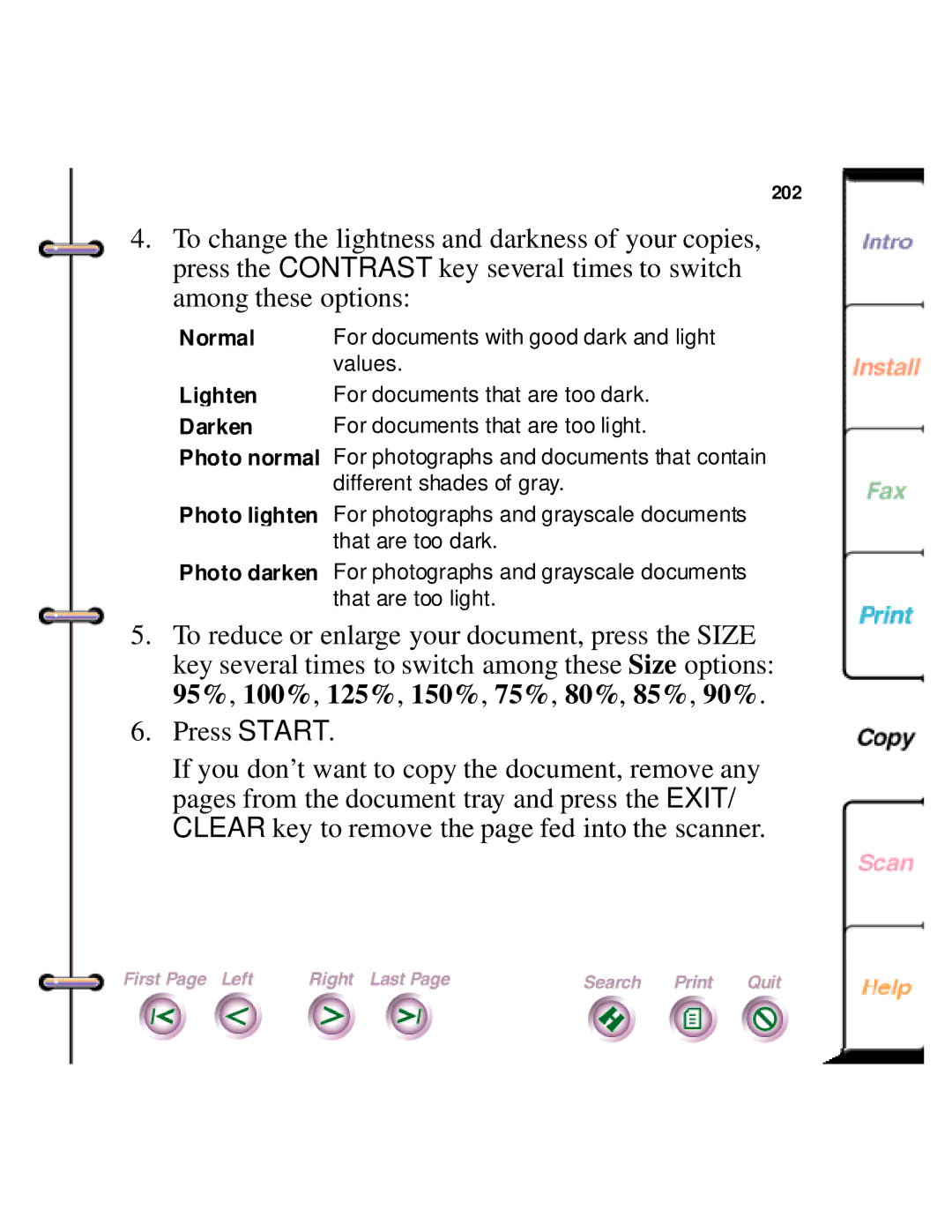 Xerox 450c manual Normal 