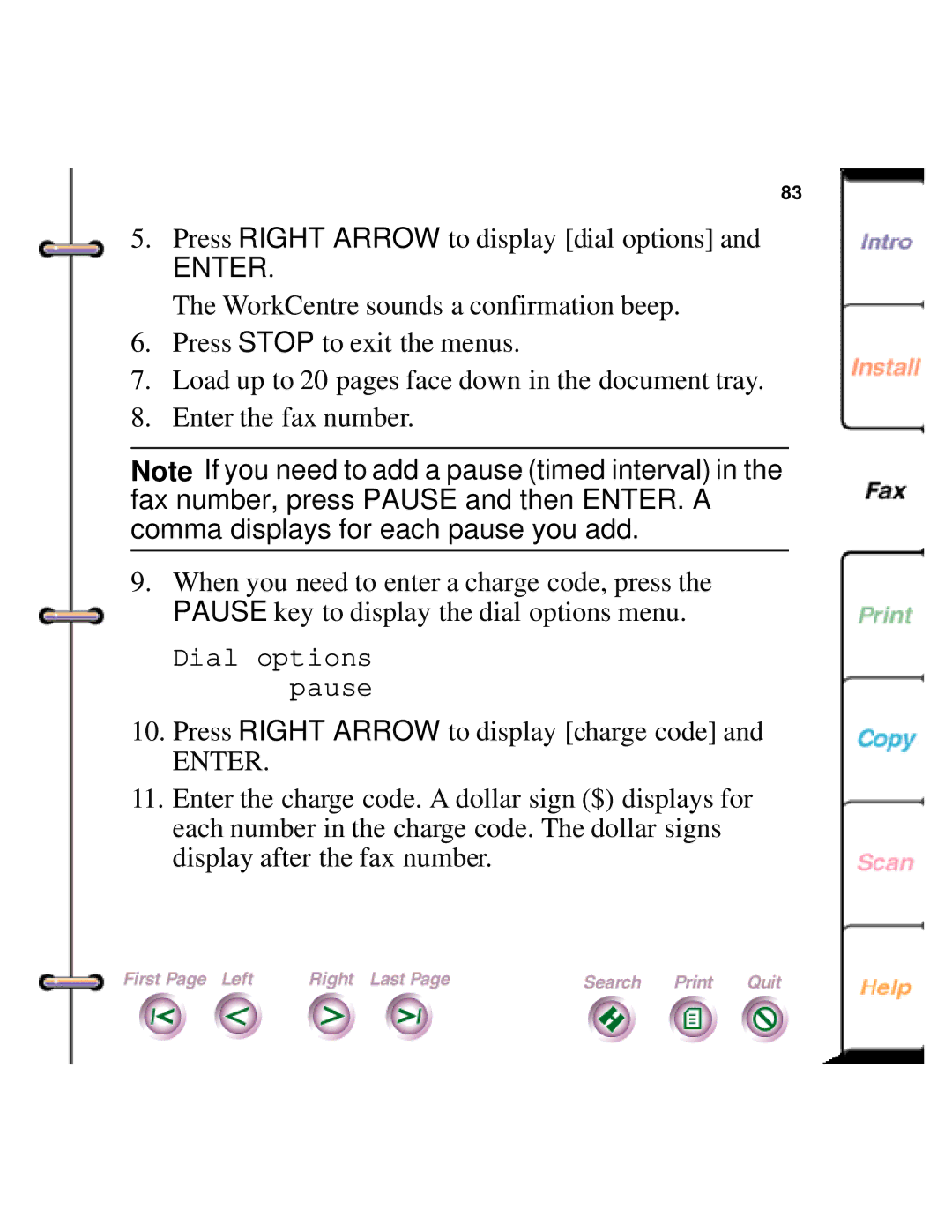 Xerox 450c manual Enter 