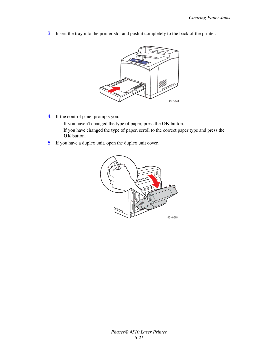 Xerox manual 4510-044 