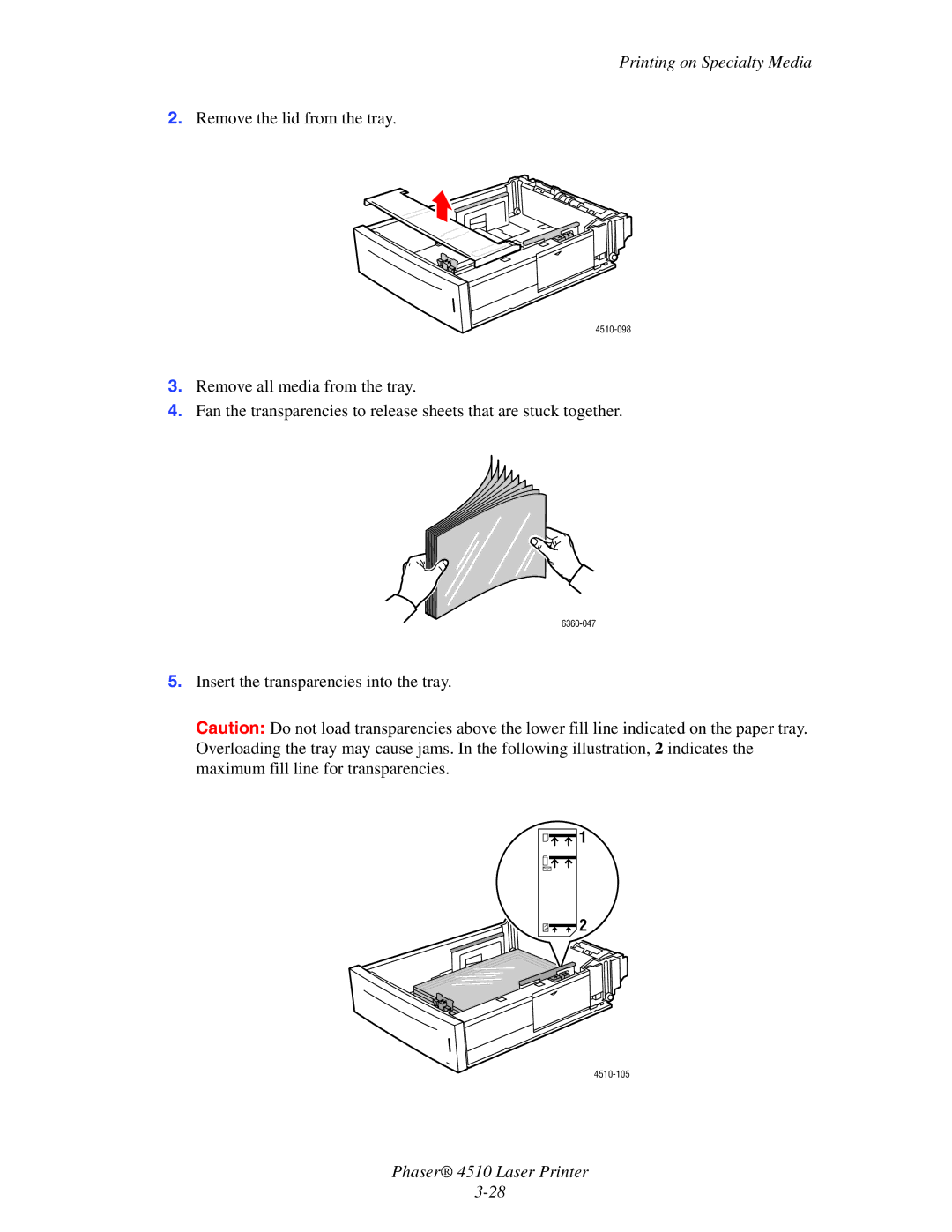 Xerox manual 4510-098 