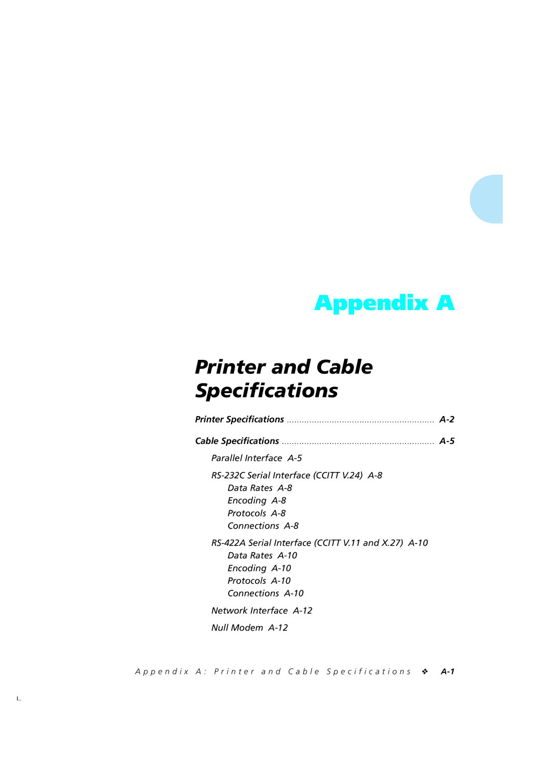 Xerox 4520mp manual Appendix a 