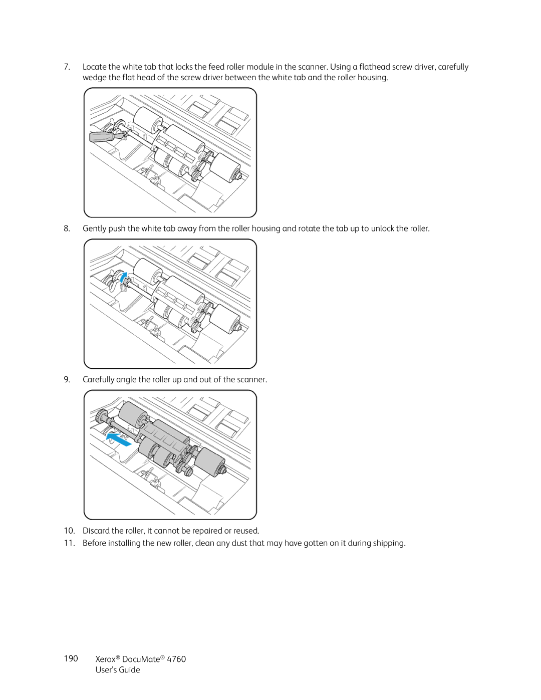 Xerox 4760 manual 