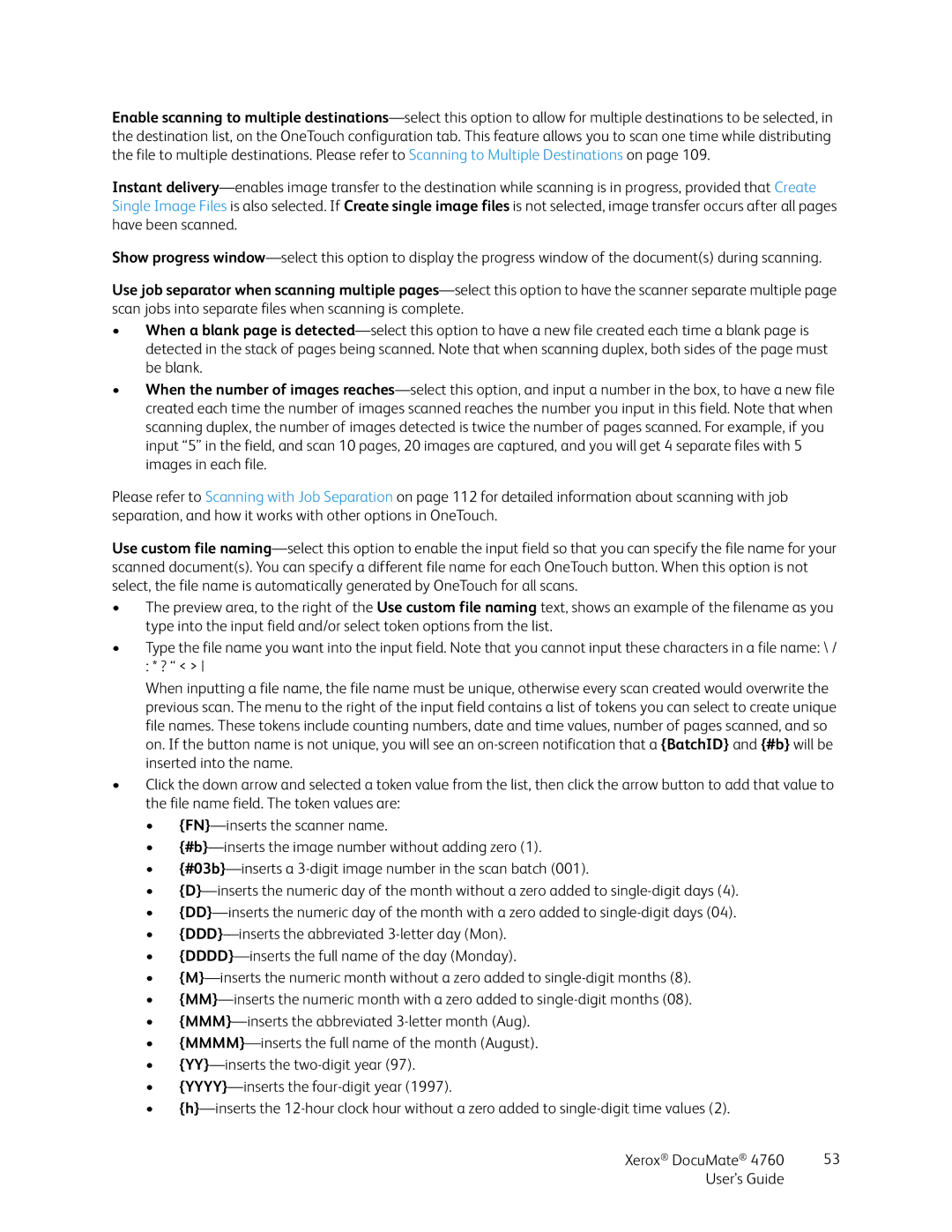 Xerox 4760 manual 