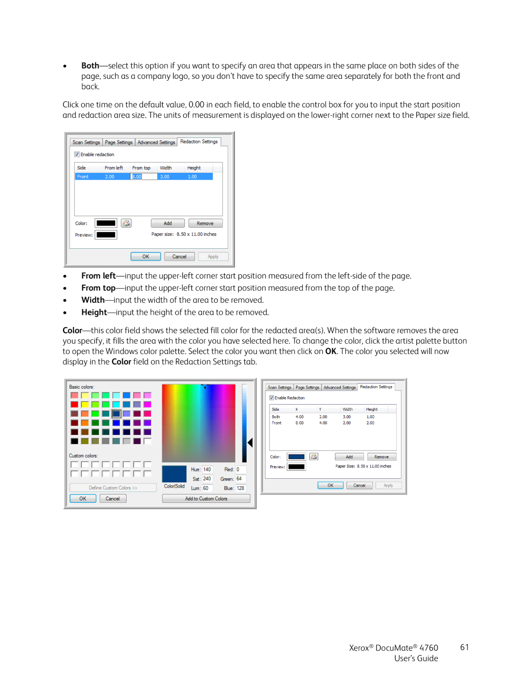 Xerox 4760 manual 