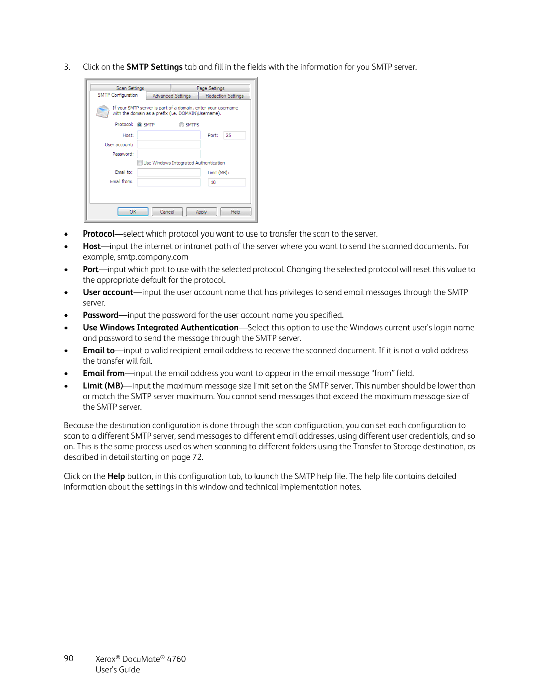 Xerox 4760 manual 