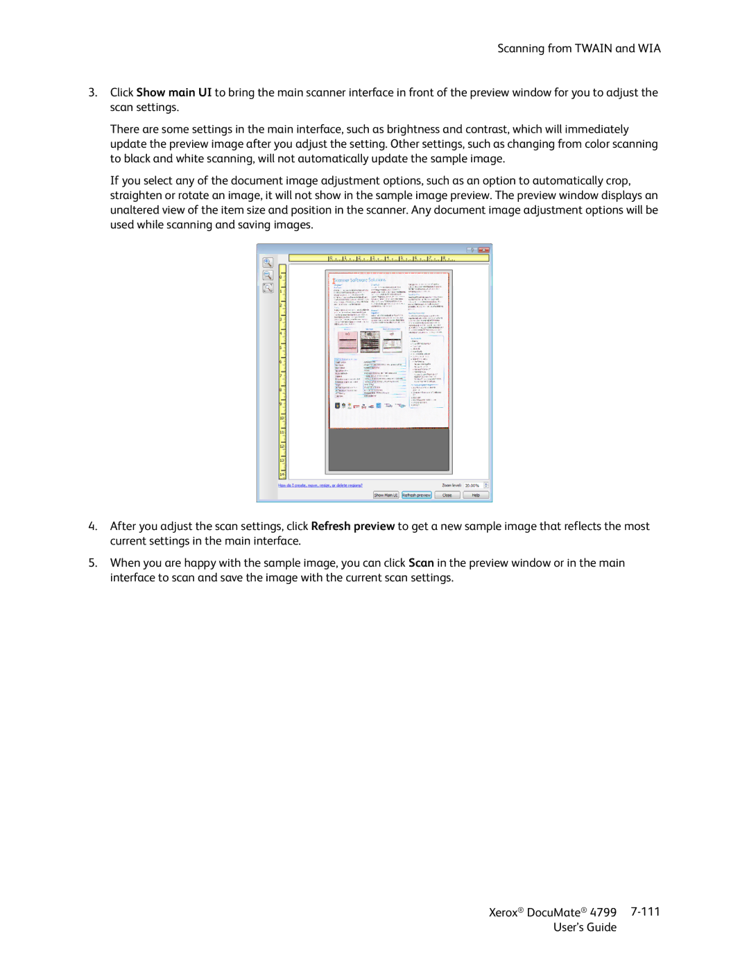 Xerox 4799 manual 