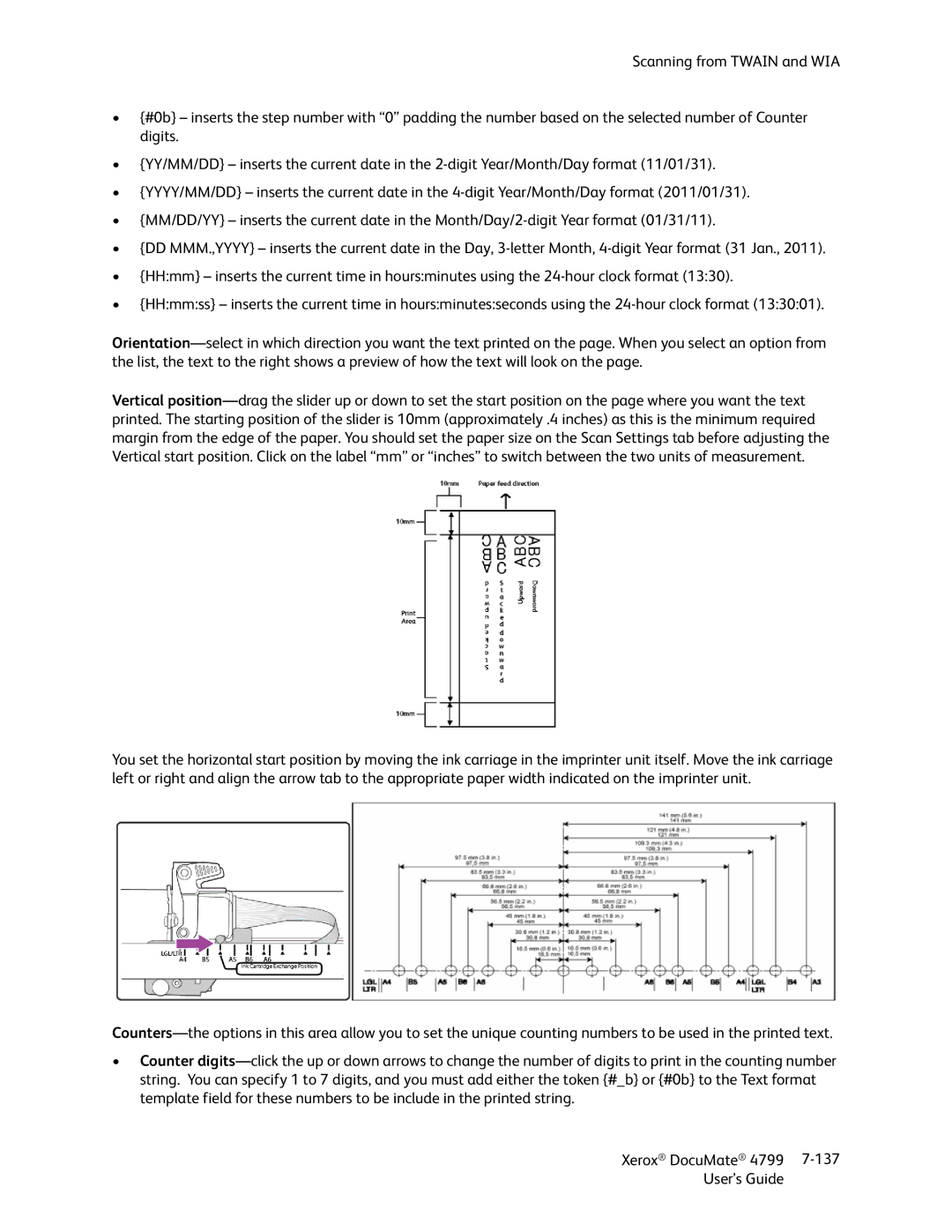 Xerox 4799 manual 