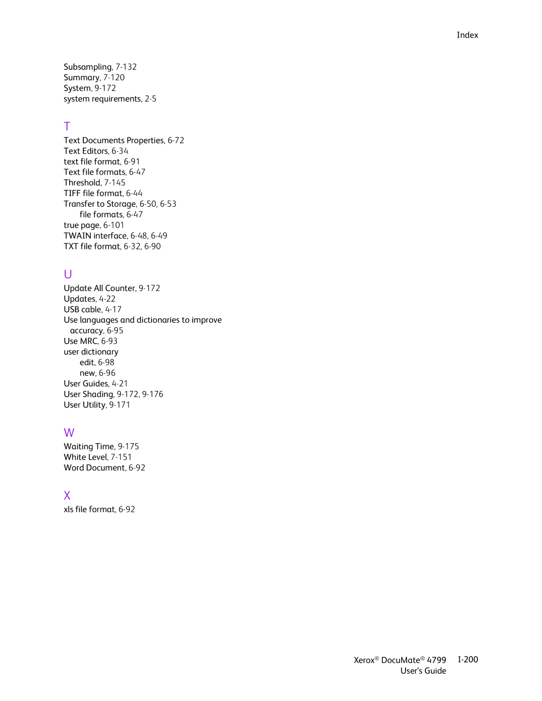 Xerox 4799 manual Use MRC, 6-93user dictionary 