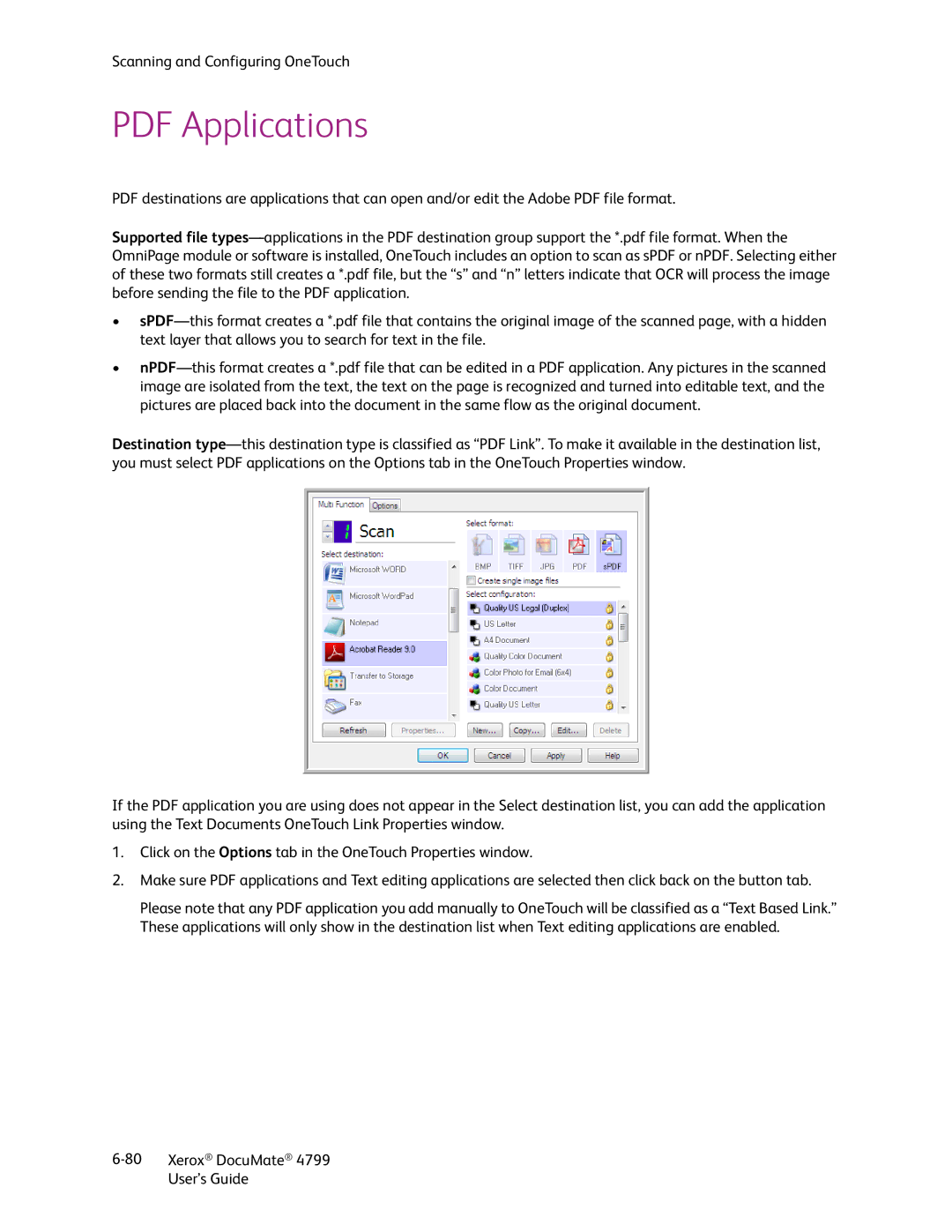 Xerox 4799 manual 