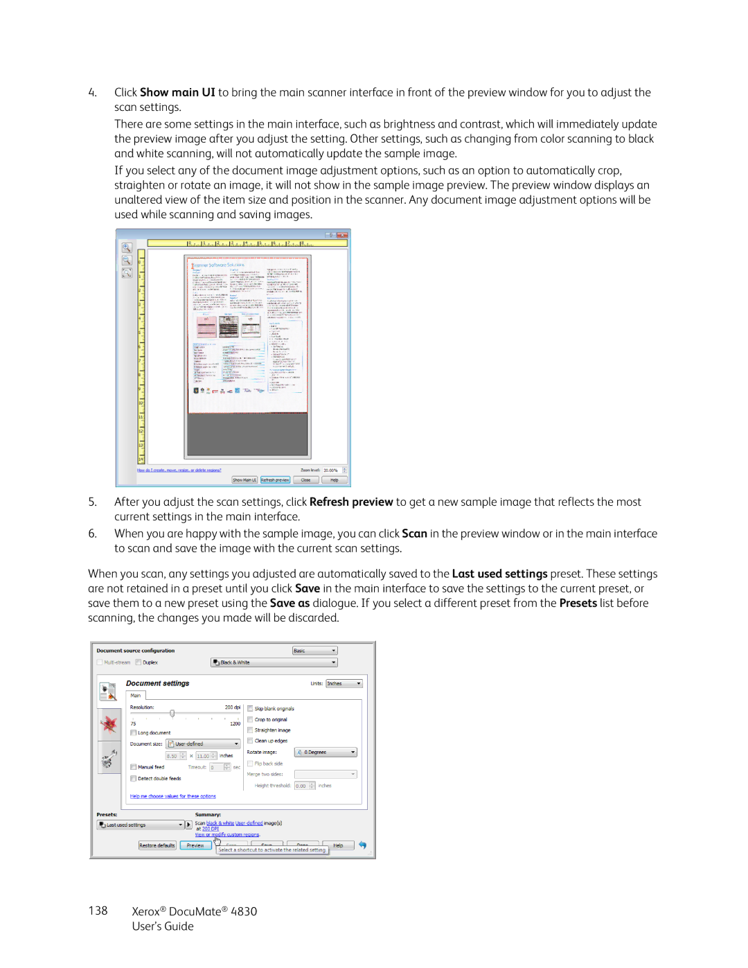 Xerox 4830 manual 