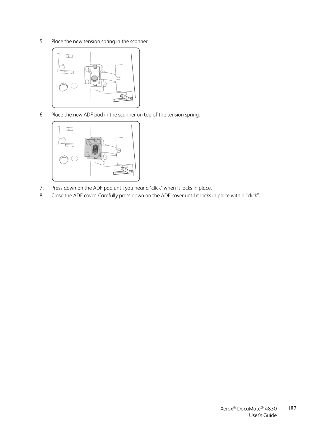 Xerox 4830 manual 