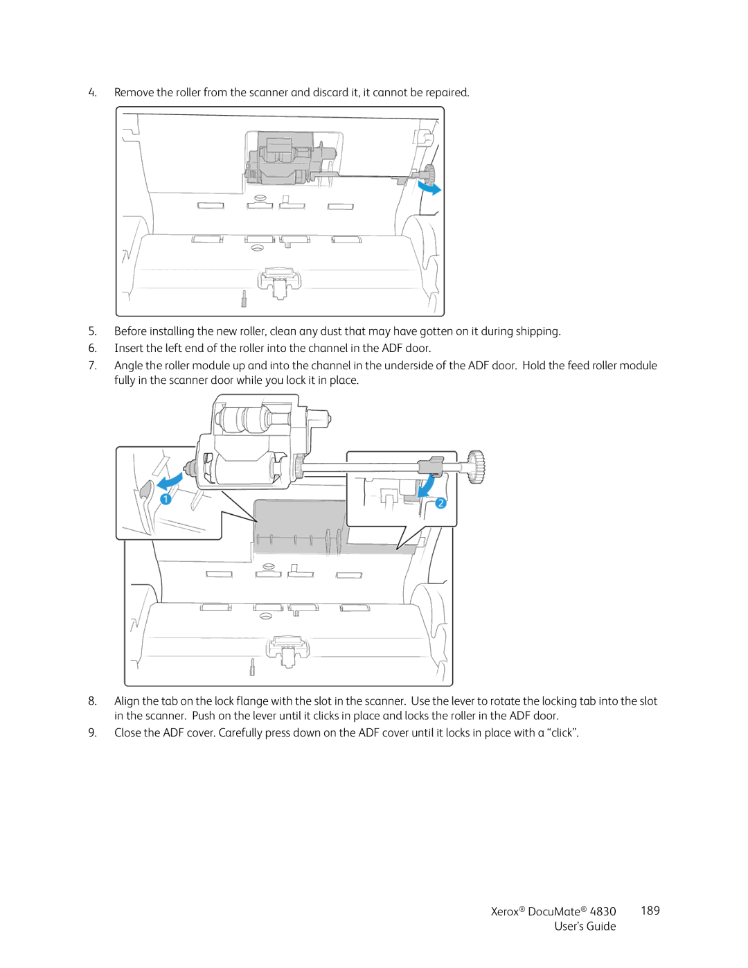 Xerox 4830 manual 