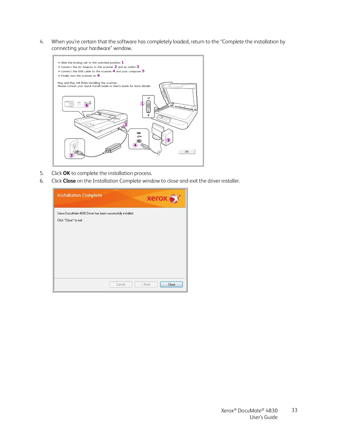 Xerox 4830 manual 