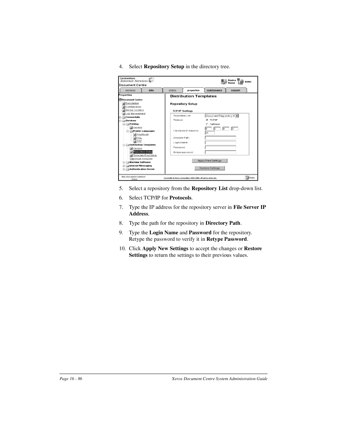 Xerox 490 ST, 480 ST manual Xerox Document Centre System Administration Guide 