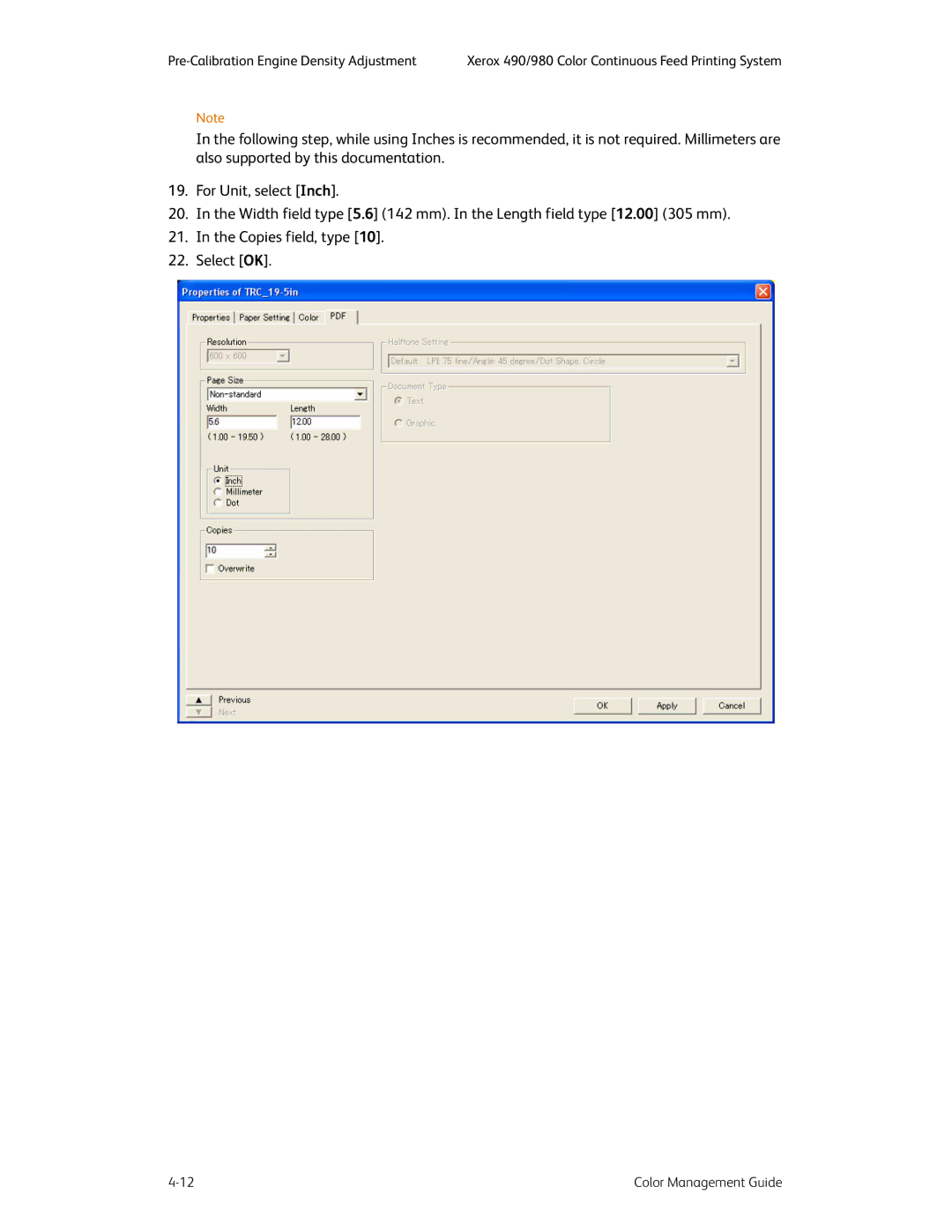 Xerox 490 manual Pre-Calibration Engine Density Adjustment 