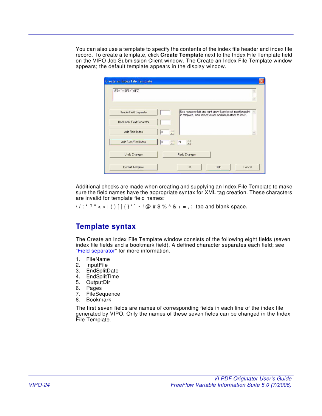 Xerox 5 manual VIPO-24 