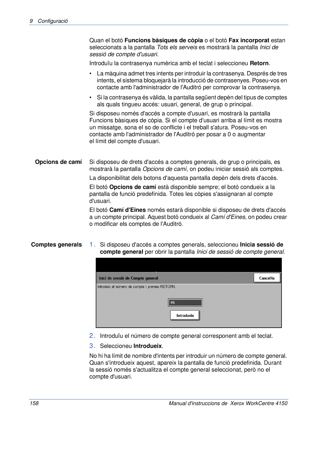 Xerox 5.0 24.03.06 manual Manual dinstruccions de Xerox WorkCentre 