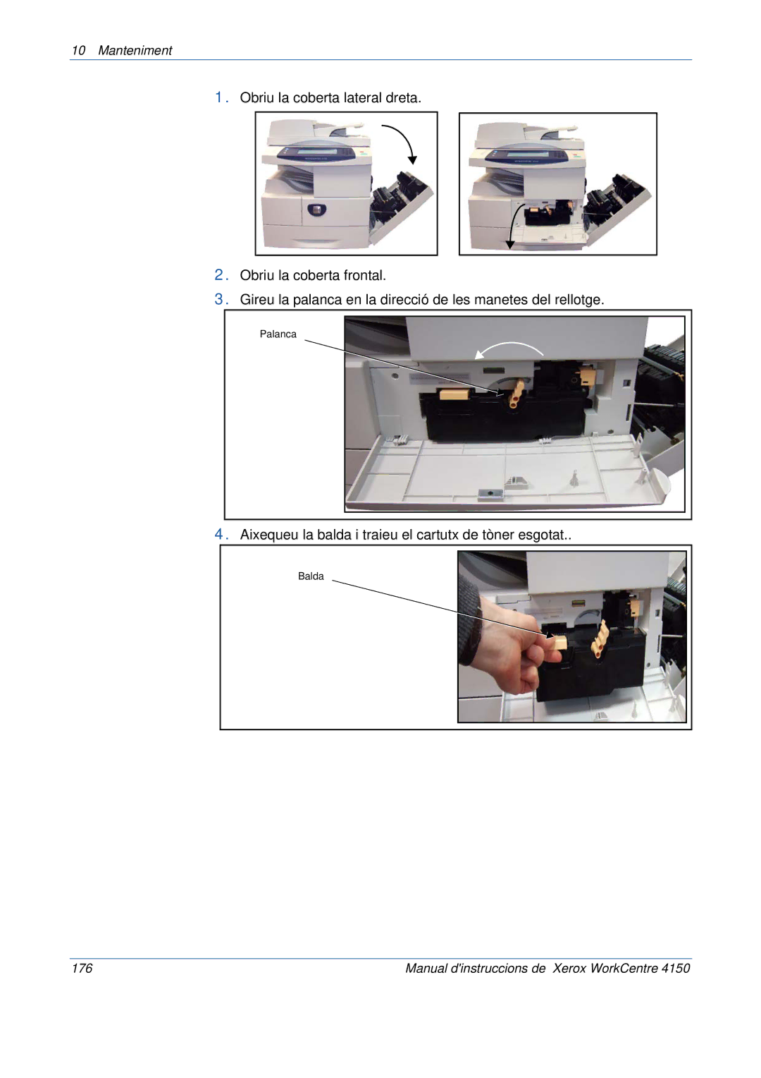 Xerox 5.0 24.03.06 manual Manual dinstruccions de Xerox WorkCentre 