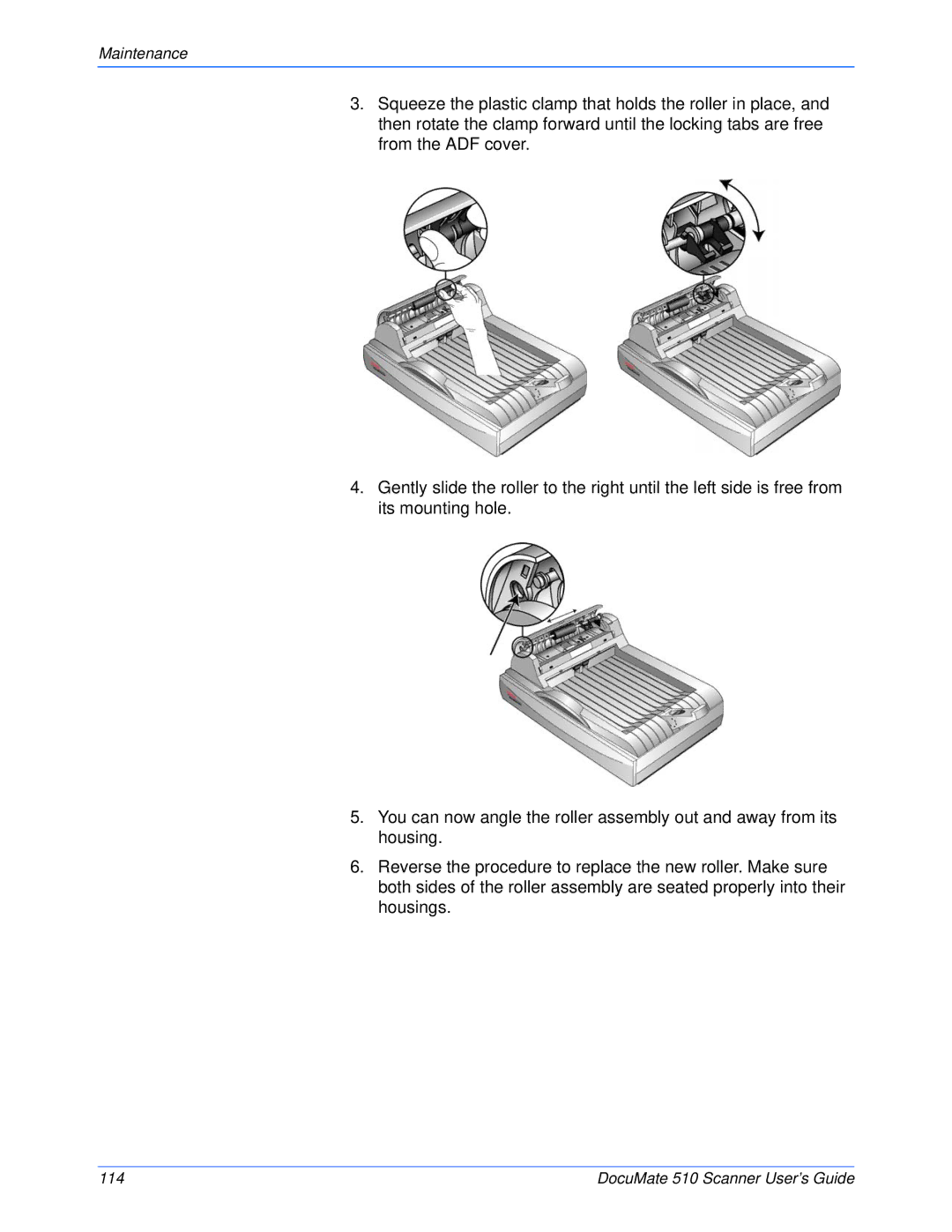 Xerox manual DocuMate 510 Scanner User’s Guide 