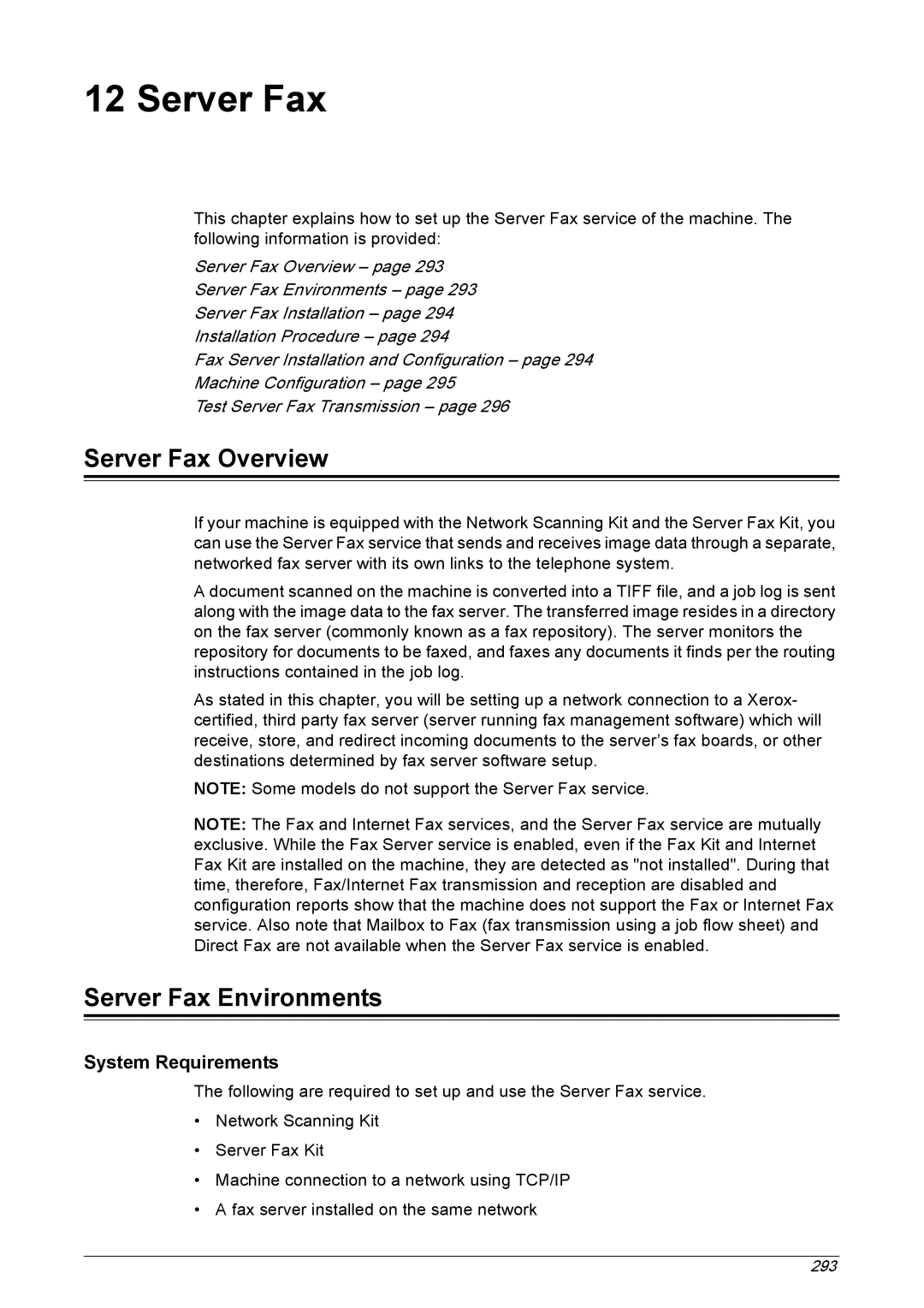 Xerox 5222 manual Server Fax Overview, Server Fax Environments 