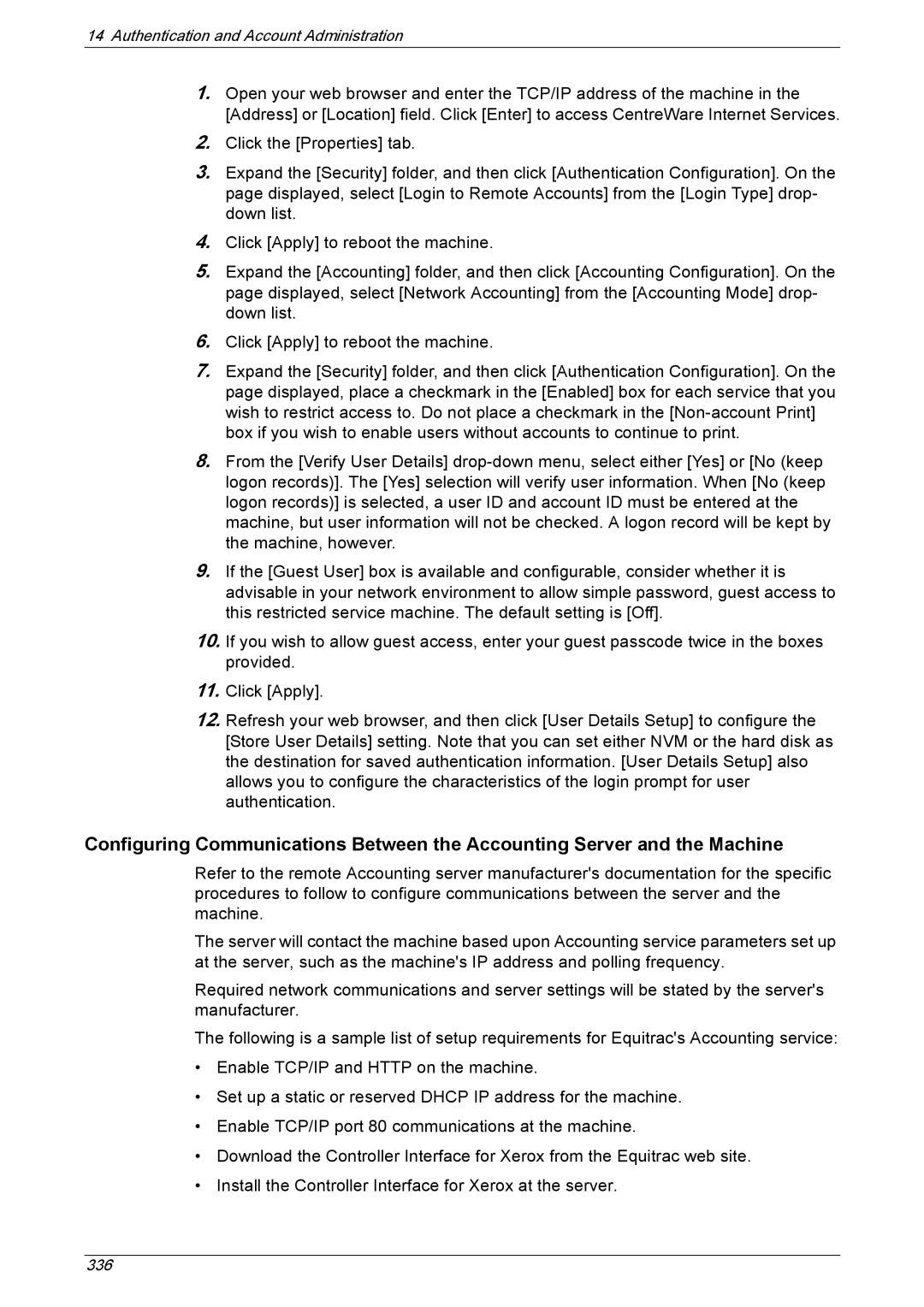 Xerox 5222 manual 336 