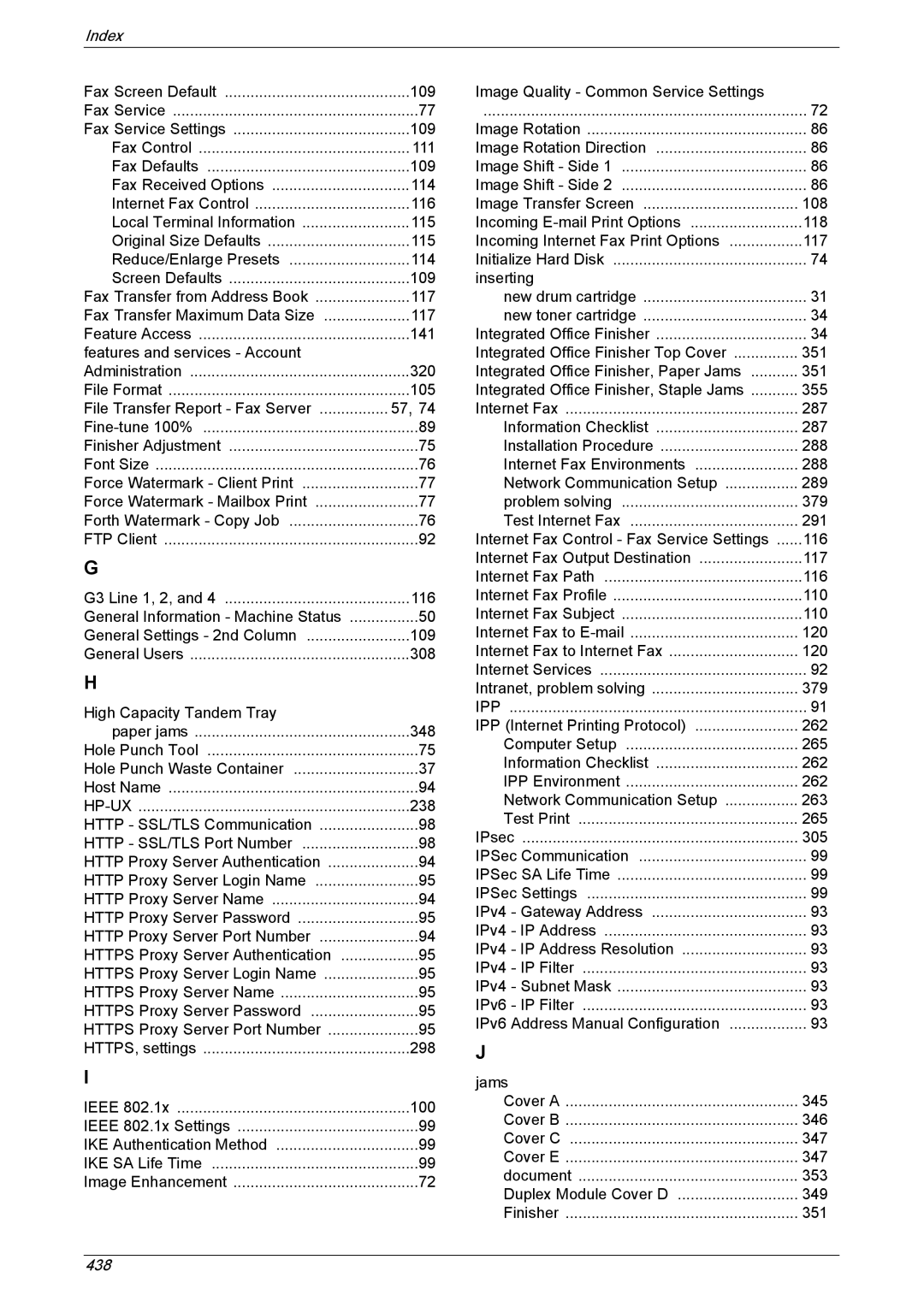 Xerox 5222 manual 438 