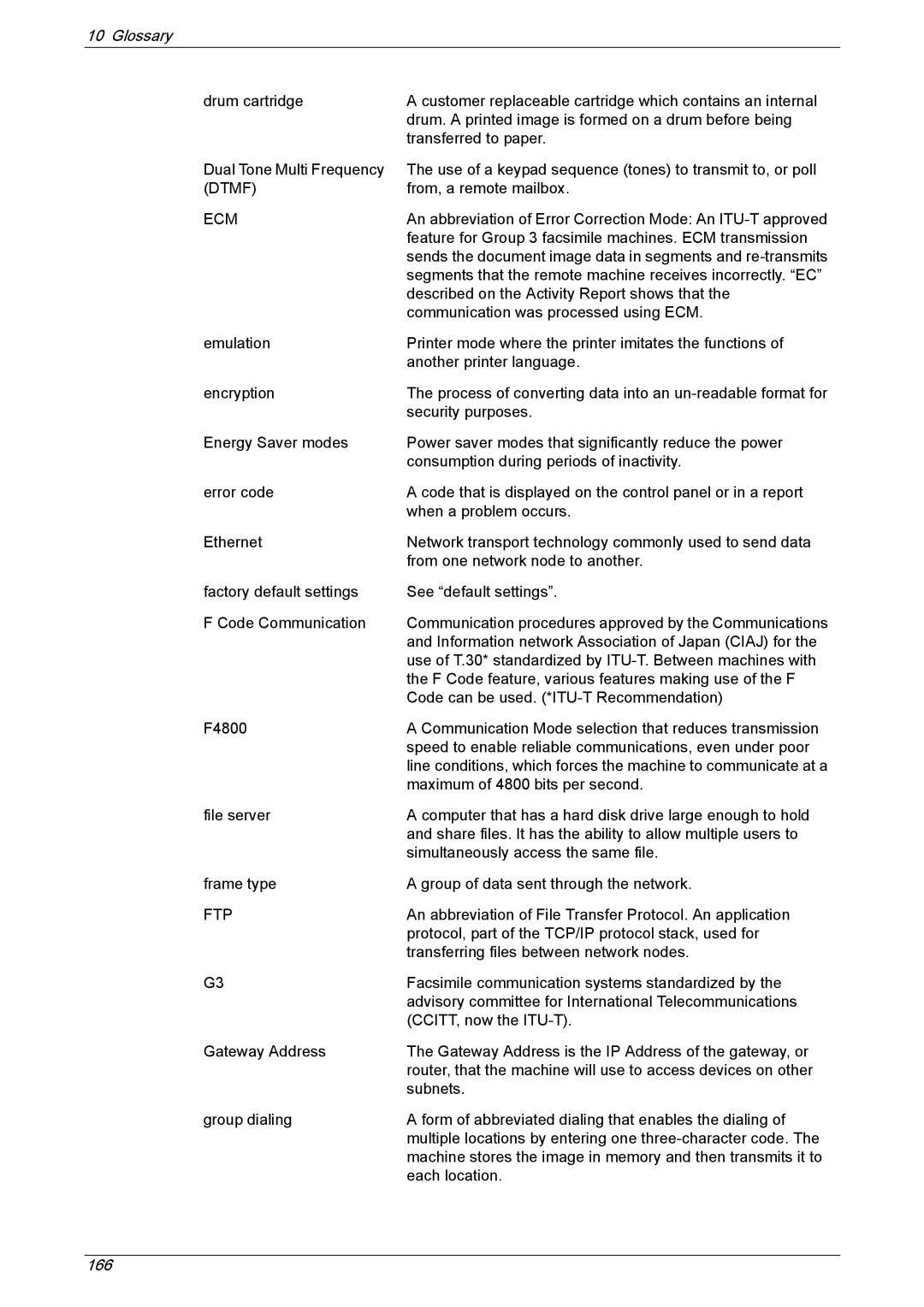 Xerox 5230 manual 166 