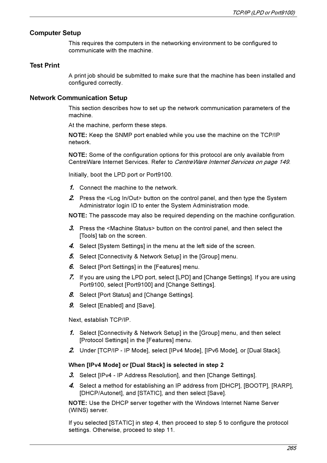 Xerox 5225A, 5230A manual 265 