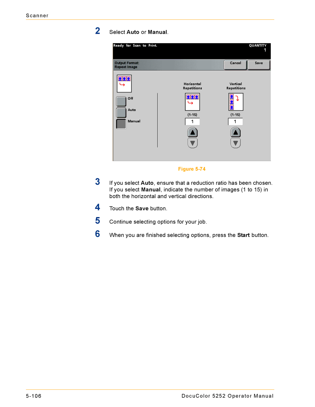 Xerox manual DocuColor 5252 Operator Manual 