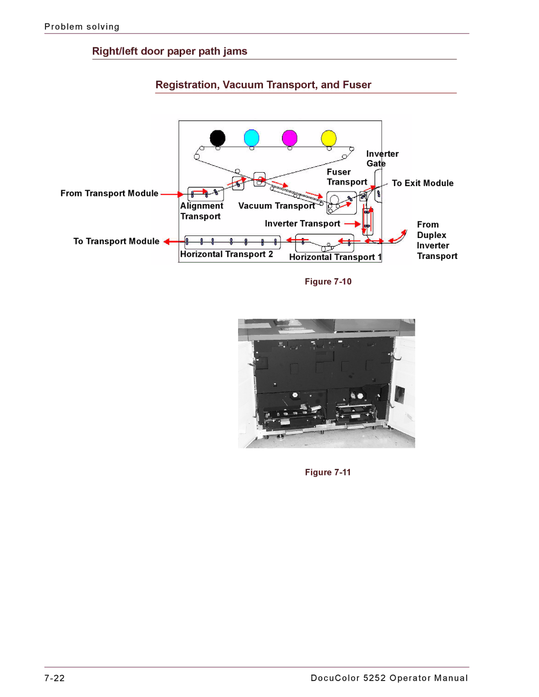 Xerox 5252 manual Problem solving 