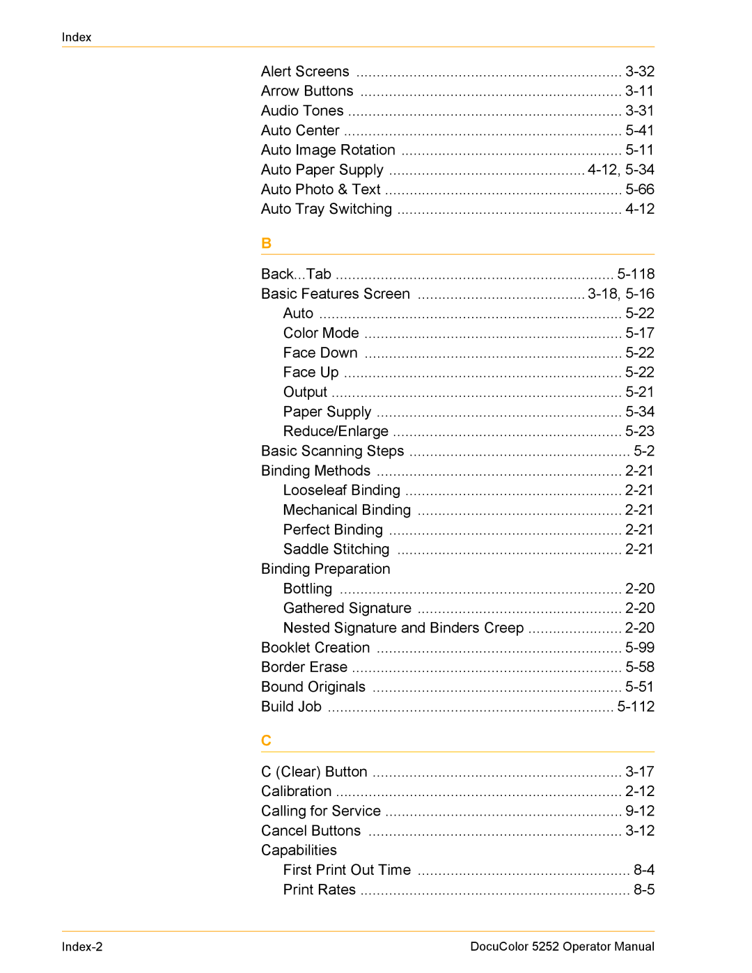 Xerox 5252 manual Auto Paper Supply 