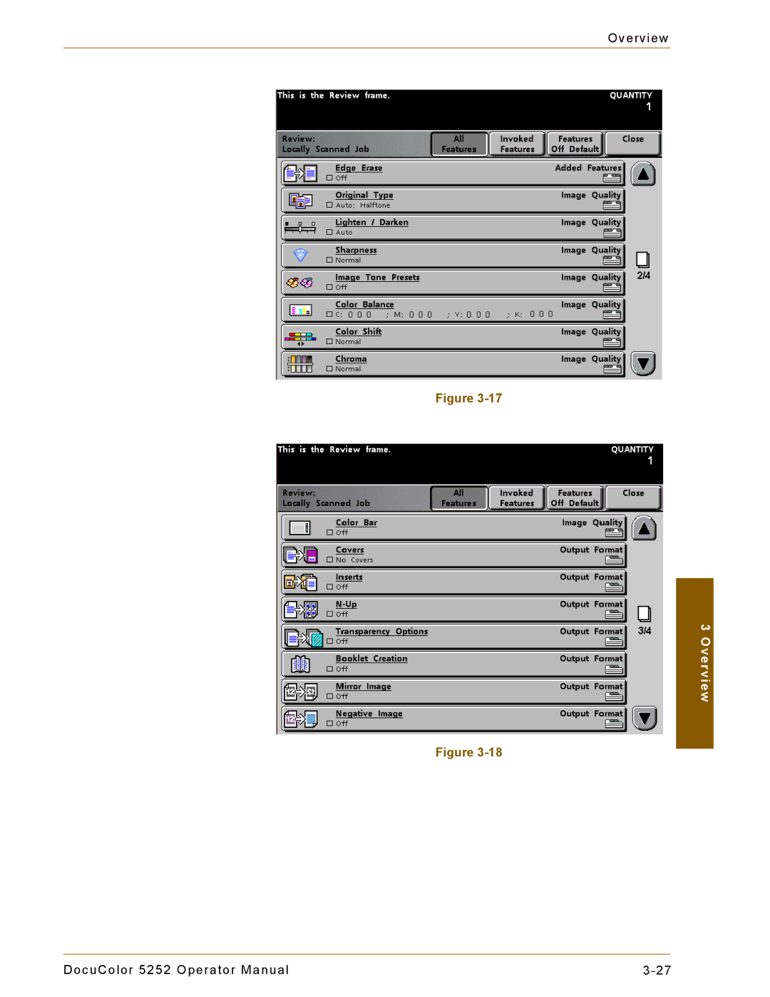 Xerox 5252 manual Overview 